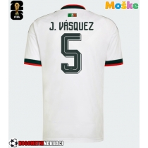 Moške Nogometnih dresov Mehika Johan Vasquez #5 Gostujoči SP 2026 Kratki rokavi